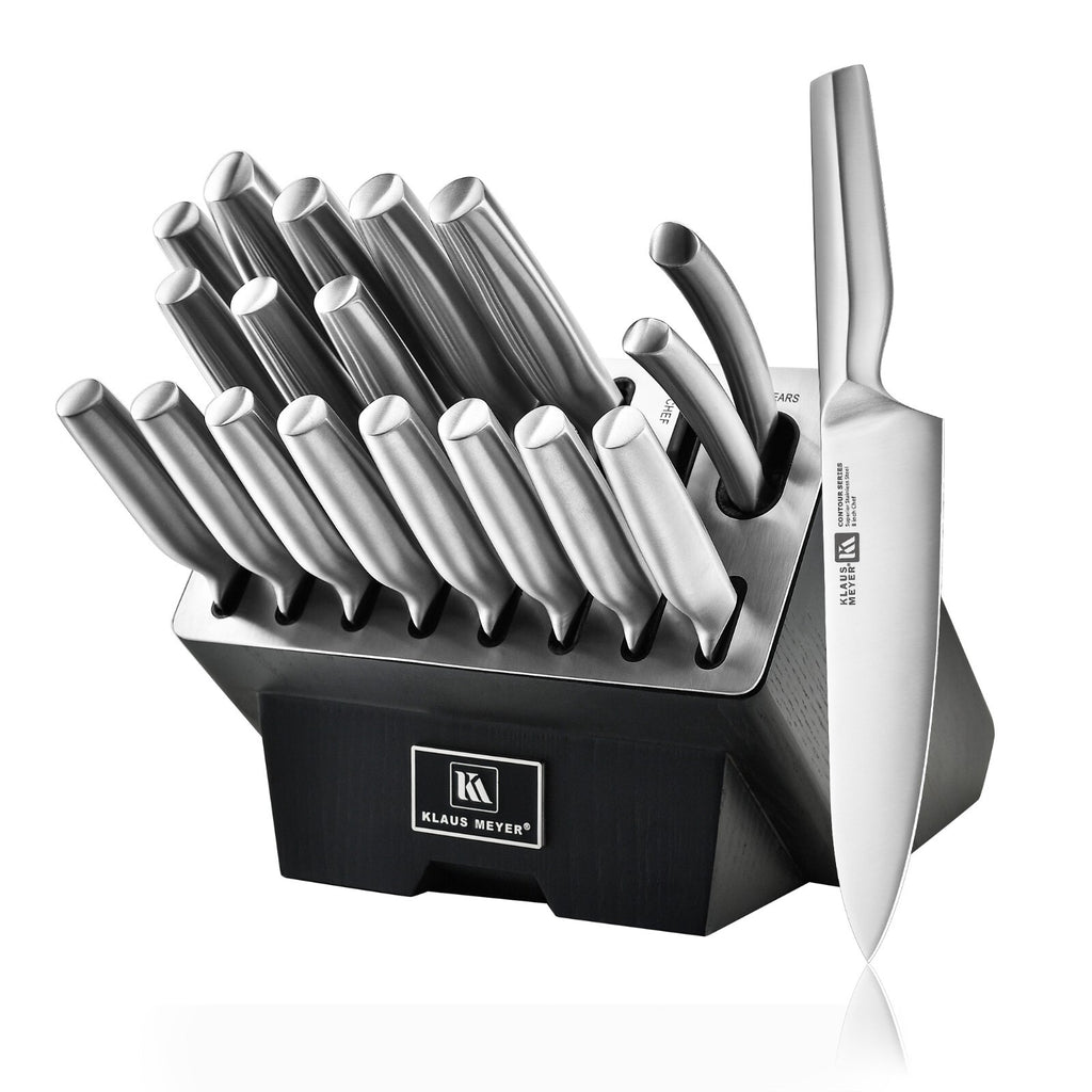 Meyer Contour Finest high carbon steel 19 Piece Knife Block Set